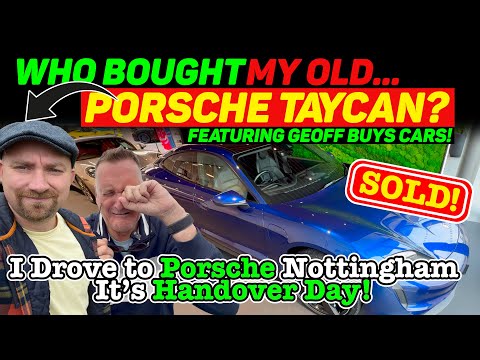 I CAN'T LET GO of my OLD PORSCHE TAYCAN so I drove to PORSCHE NOTTINGHAM... Who's the NEW OWNER?!!