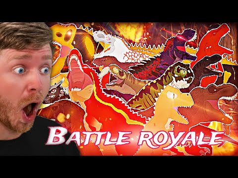 T-REX BATTLE ROYALE is AMAZING! (Reaction)