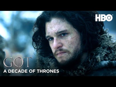 A Decade of Game of Thrones | Kit Harington on Jon Snow (HBO)