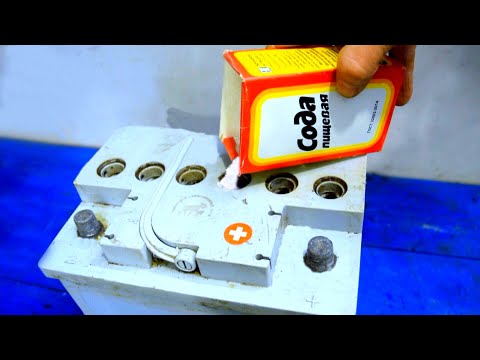 Quickly revive your battery with baking soda! It's been working for over 7 years!
