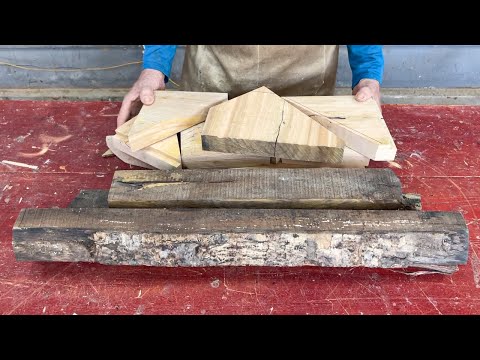 Amazed By The Super Creative Design Project That Turn Scrap Wood Into A Special Table / Recycle Wood