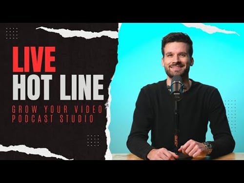 Studio Owner HOTLINE | Grow your Podcast Studio | LIVESTREAM