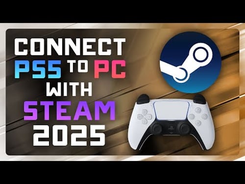 How to Connect a PS5 Controller to PC with Steam (2025 Updated Tutorial) 🎮💻