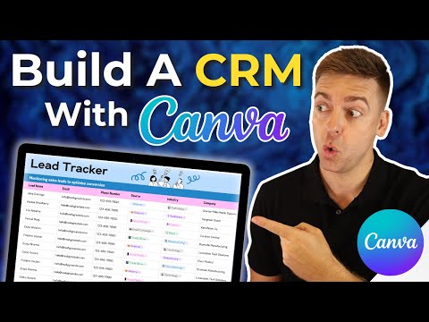 How to use Canva as a CRM | Build Your CRM with Canva Sheets (Free & Easy)