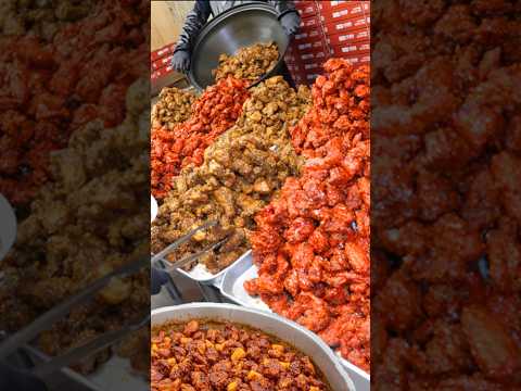 이런 닭강정집 흔치 않습니다! 한파에도 발걸음 붙드는 누룽지 뼈닭강정, 시장 닭강정 / Sweet and sour chicken "Dakgangjeong" / street food