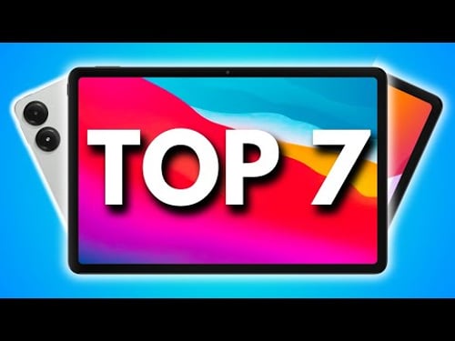 MEJORES TABLETS CALIDAD PRECIO 2025 | TOP 7 MEJORES TABLETS 2025