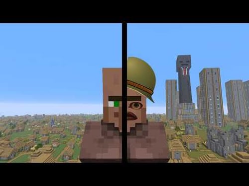 I Added a Villager War To Minecraft..