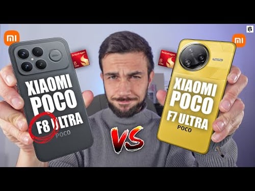 VAYA SORPRESA!🤔Xiaomi POCO F8 ULTRA vs POCO F7 ULTRA | COMPARATIVA