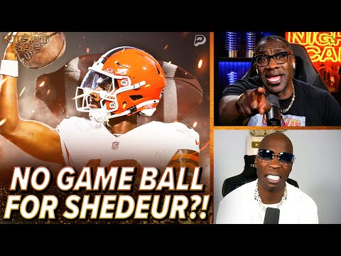 Unc & Ocho OUTRAGED Shedeur Sanders SNUBBED of GAME BALL after first Browns win! | Nightcap
