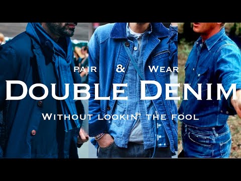 Double Denim: How Tom Wear & Pair Your Indigos