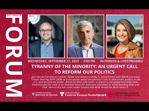 Tyranny of the Minority: An Urgent Call to Reform our Politics