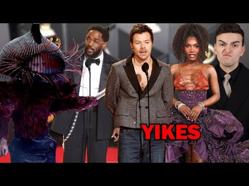 2026 GRAMMYS FASHION ROAST (what happened harry??)