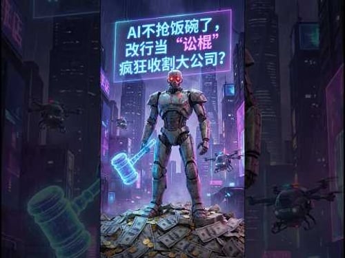 AI不抢饭碗了,改行当“讼棍”疯狂收割大公司?#AI应用 #人工智能 #商业模式 #集体诉讼 #DarrowAI
