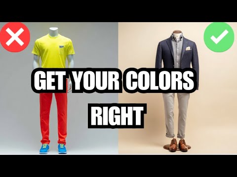 Color Combinations That BOOST Your Style (Color Theory for Men)