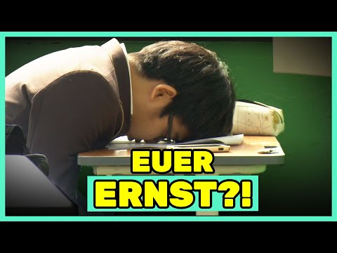 This is how crazy the Abitur is in South Korea I ATLAS
