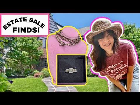 They Did Not Know It Was Diamonds! $10,000 Worth Of Estate Sale Finds!