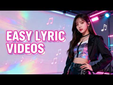 Create Stunning Animated Lyric Videos With Ease!