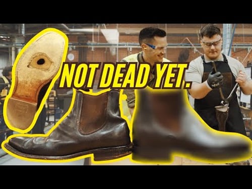 From Dead to Reborn: Resurrecting RM Williams Boots