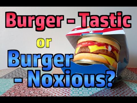 Burger-Tastic - Weird Stuff In A Can #78