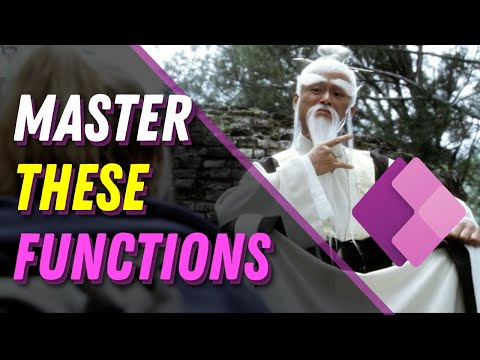 20 Functions to Master Before Becoming a Power Apps Master