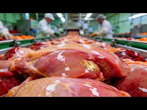 Inside the Foie Gras Facility – How Traditional Methods Create Luxurious Dishes | Full Process