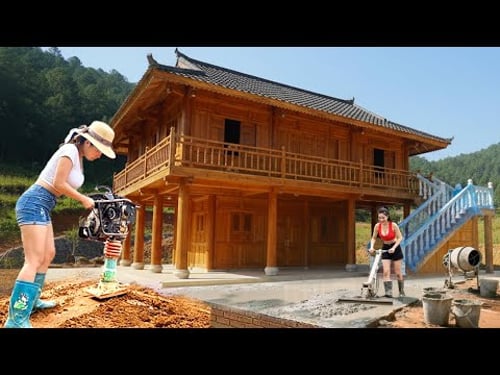 $250,000 Concrete Stilt House: How They Built It from Scratch