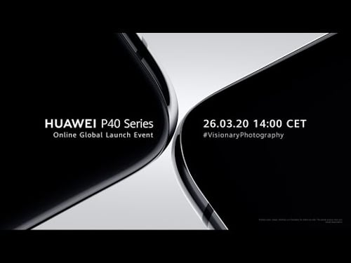 HUAWEI P40 Series Online Global Launch Event