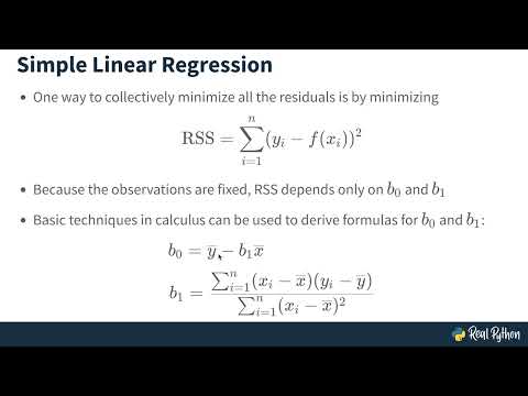 Simple Linear Regression in Python