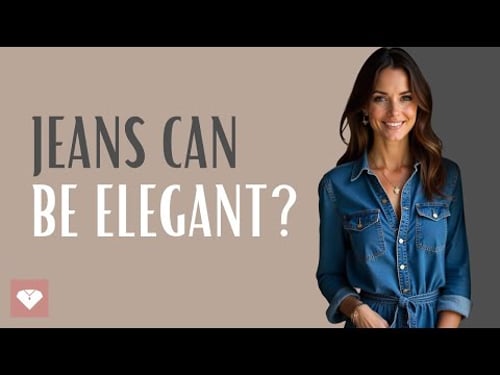 How Elegant Women Wear JEANS in 2025