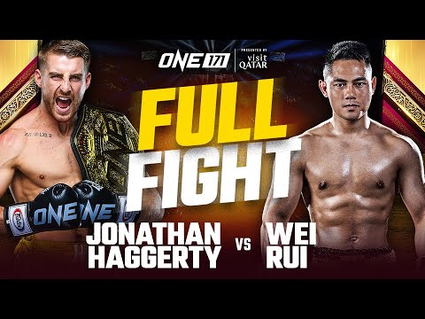Jonathan Haggerty vs. Wei Rui | ONE 171 Full Fight