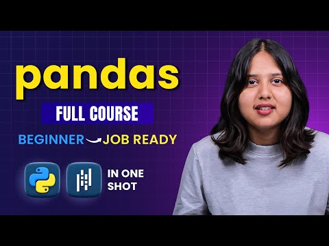 Pandas Full Course (2025) | Python Pandas Tutorial For Beginners | Python Pandas Course |Intellipaat
