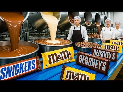 How It’s Made: Snickers, M&M’s & Hershey's