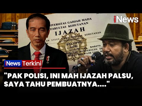 Mengajutkan! Pengakuan Rustam Effendi Usai Lihat Ijazah Asli Jokowi: Pak Polisi, Ini Mah Palsu
