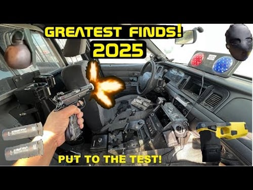 Searching Police Cars Greatest Finds! 2025 Edition!