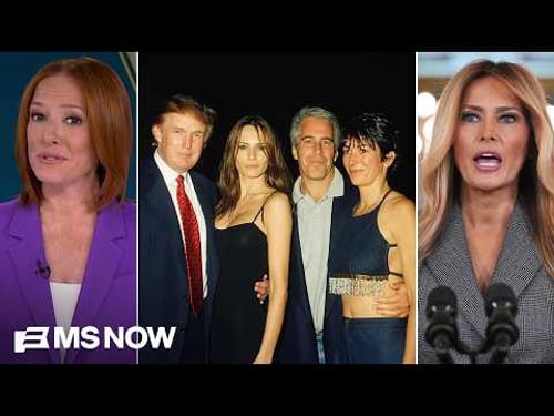 Melania Trump stages bizarre announcement denying links to Jeffrey Epstein despite evidence