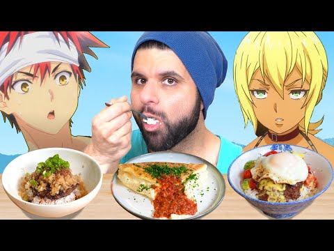 I ONLY Ate Food Wars Food for 24 Hours