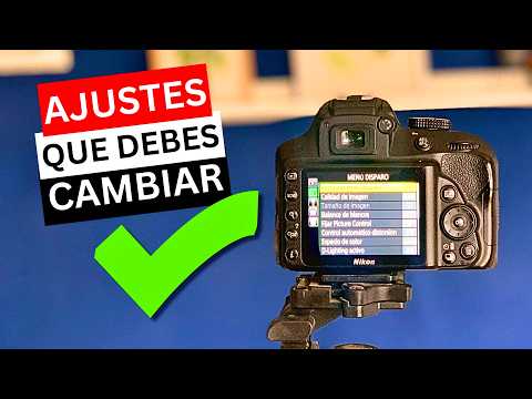 10 ERRORES DE NOVATOS al Configurar su Cámara | #Nikon D3300, D3200, D5100 y más