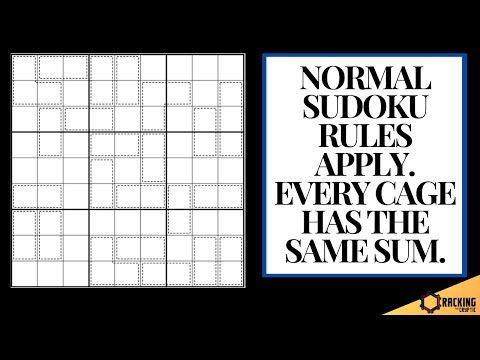 The Sudoku With Only 10 Words Of Rules (!)