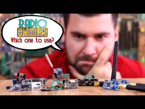 Which radio module? NRF24, LoRa, CC1101, HC12, 433MHz, HC05