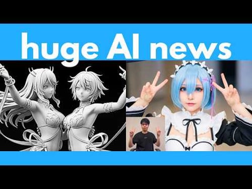 AI edits videos, full body transfer, insane 3D models, new TTS, Suno v5, new image models - AI NEWS