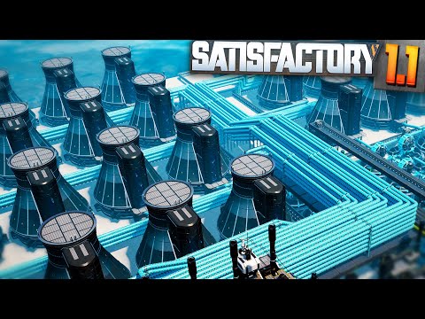 Nuclear Power TEST RUN! - Satisfactory 1.1