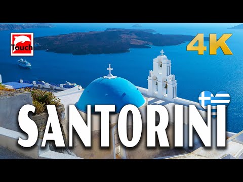 SANTORINI, Greece: Most Beautiful Island in the World? | Oia, Fira, Red Beach - 142 min. 4K, INEX