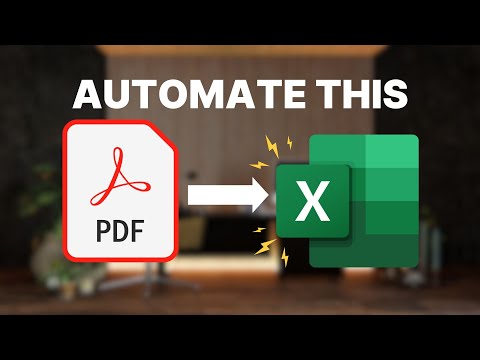 How to Convert PDF to Excel (Easiest Way 2025)