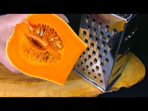 Niemand kennt dieses Kürbis-Rezept! Ihre Enkel werden begeistert sein! Leckerer als Fleisch!