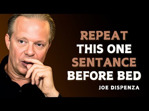 THE 1% USE THIS TRICK BEFORE THEY SLEEP - Dr Joe Dispenza Motivation