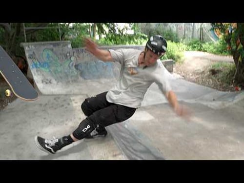 I FOUND A DIY SKATEPARK HIDDEN IN THE WOODS!