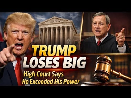 Supreme Court Slams Trump Tariffs in Crushing Blow to His Power Grab