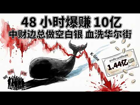 中國巨鯨做空白銀:48小時賺走10億人民幣