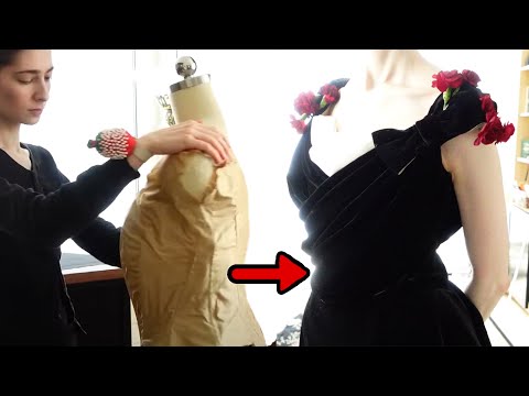 I Made an 1890s Ball Gown Using Victorian Sewing Methods