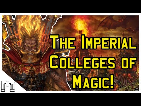 Warhammer Fantasy Lore! The Colleges of Magic!